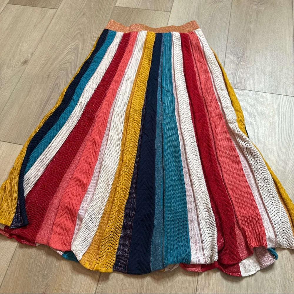Anthropologie Multicolor Striped Maxi Skirt - Picture 4 of 4
